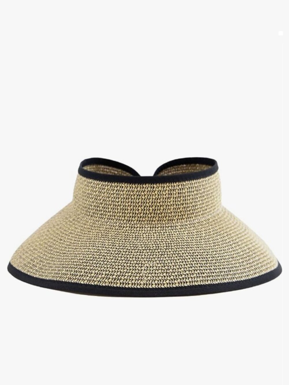 San Diego Hat Ultrabraid Visor with Ribbon Binding, and Sweatband O/S